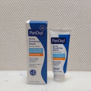 PanOxyl Acne Foaming Wash For Face & Body Travel Size 1 Oz Exp 8/2026